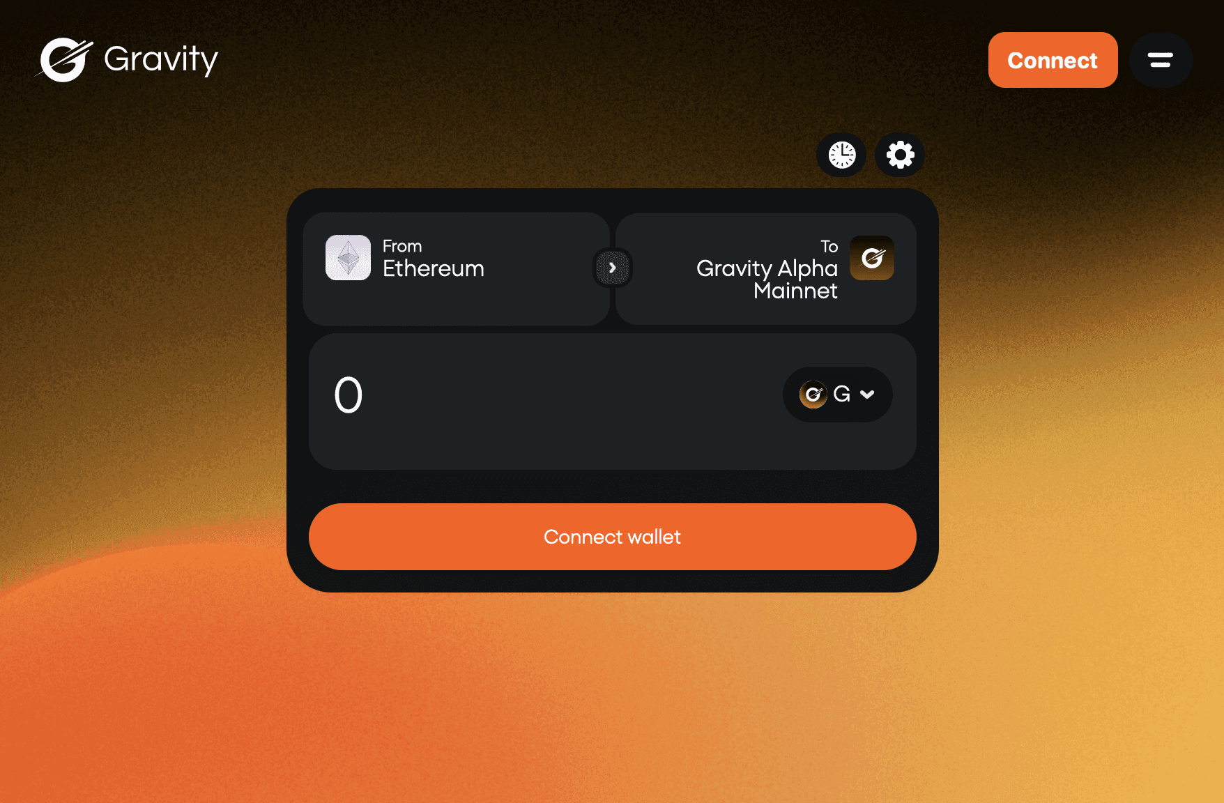 Gravity x Superbridge with custom gas token